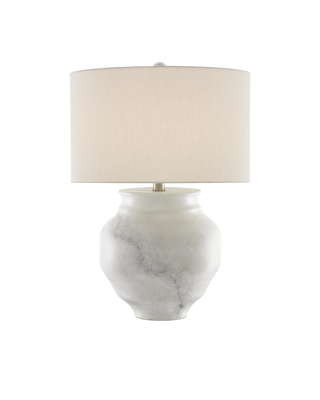 Kalossi White Table Lamp