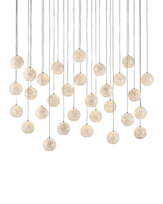 Finhorn 30-Light Linear Multi-Drop Pendant