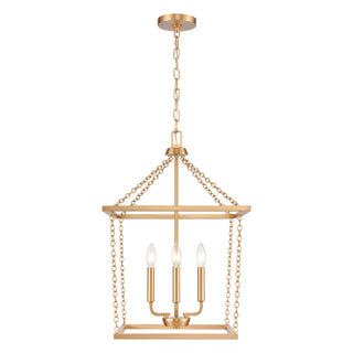 Emmett 17'' Wide 4-Light Pendant - Brushed Gold