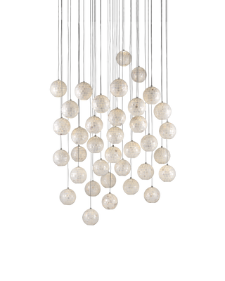 Finhorn 36-Light Round Multi-Drop Pendant