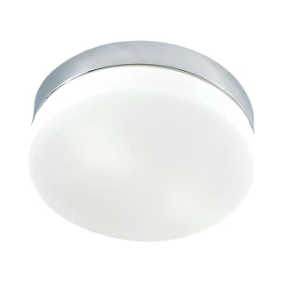 Disc 9'' Wide 2-Light Flush Mount - Gray