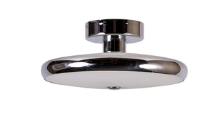 Ciambella 14.5'' Wide 3-Light Flush Mount - Chrome