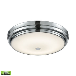 Garvey 15.75'' Wide 1-Light Flush Mount - Chrome