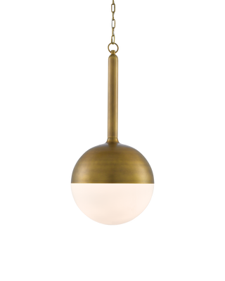 Moonward Brass Pendant