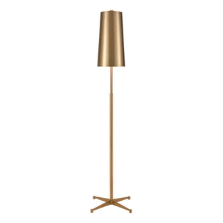 Matthias 65'' High 1-Light Floor Lamp - Aged Brass