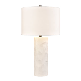 Lore 29'' High 1-Light Table Lamp - Plaster White