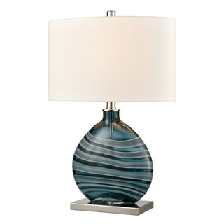 Portview 22'' High 1-Light Table Lamp - Teal