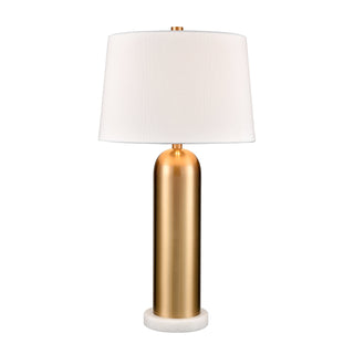 Elishaw 30'' High 1-Light Table Lamp - Aged Brass