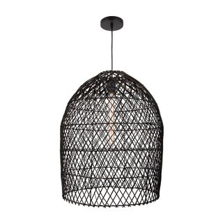 Tabuk 19'' Wide 1-Light Pendant - Black