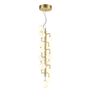 Keir 8'' Wide 13-Light Pendant - Gold