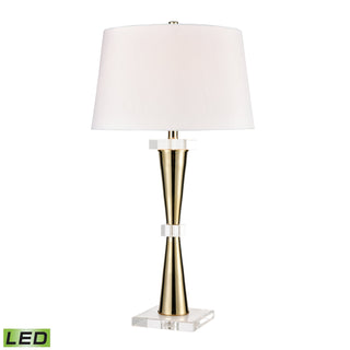 Brandt 32'' High 1-Light Table Lamp - Gold - Includes LED Bulb