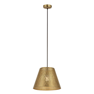 Hargen 15'' Wide 1-Light Pendant - Antique Brass