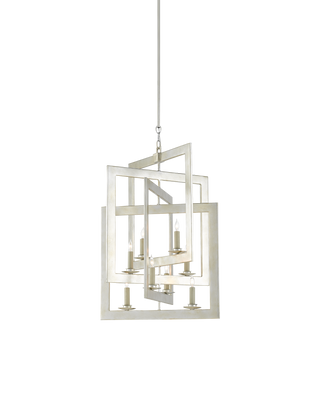 Middleton Small Silver Chandelier