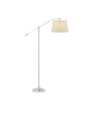 Maxstoke Nickel Floor Lamp