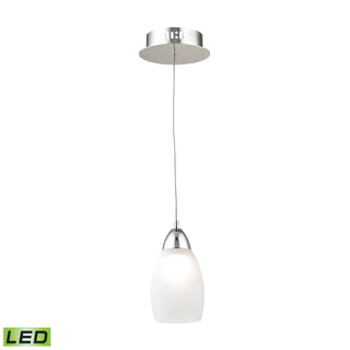 Buro 4'' Wide 1-Light Mini Pendant - Chrome