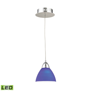 Piatto 6'' Wide 1-Light Mini Pendant - Chrome