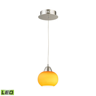 Ciotola 6'' Wide 1-Light Mini Pendant - Satin Nickel