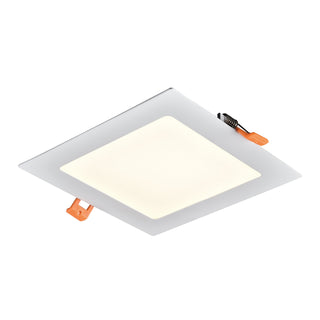 Mercury 6.75'' Wide Integrated LED Square Recessed Light - White