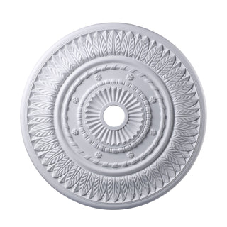 Corinna 33'' Wide Medallion - White