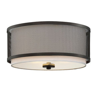 3-Light Ceiling Light in Oil Rubbed Bronze