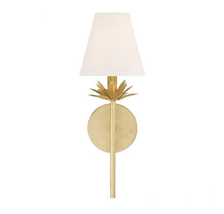 1-Light Wall Sconce in True Gold