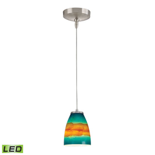 Low Voltage 5'' Wide 1-Light Mini Pendant - Brushed Nickel