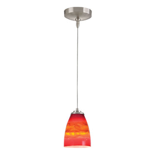 Low Voltage 5'' Wide 1-Light Mini Pendant - Brushed Nickel