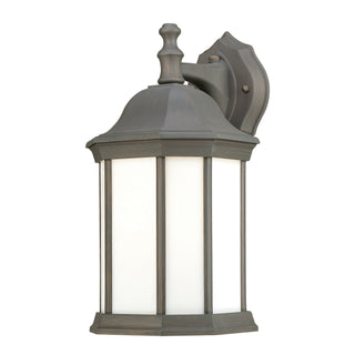 Hawthorne 14'' High 1-Light Outdoor Sconce - Painted Bronze