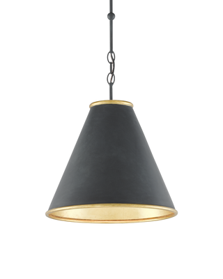 Pierrepont Small Black Pendant