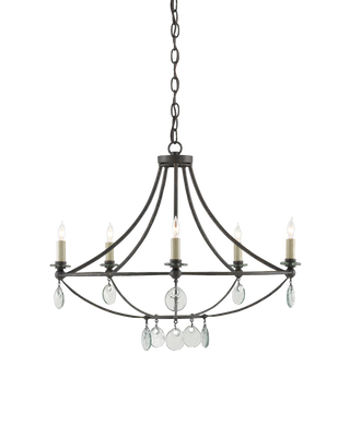 Novella Small Black Chandelier