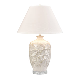 Goodell 27.5'' High 1-Light Table Lamp - White Glazed