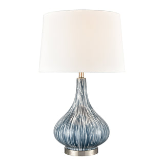 Northcott 28'' High 1-Light Table Lamp - Blue