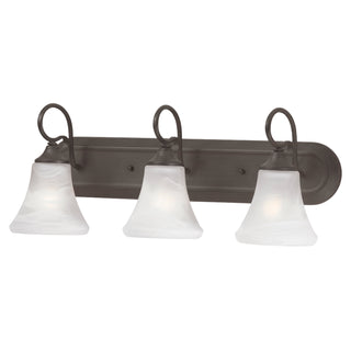 Elipse 24'' Wide 3-Light Vanity Light - Painted Bronze