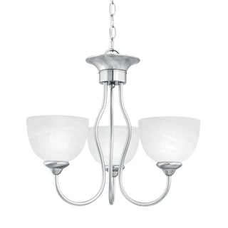 Tahoe 19'' Wide 3-Light Chandeliers - Brushed Nickel