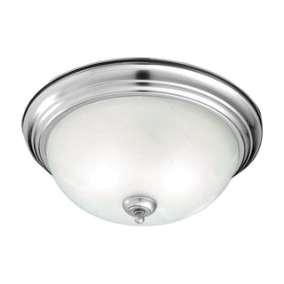 Harmony 14'' Wide 2-Light Flush Mount - Brushed Nickel