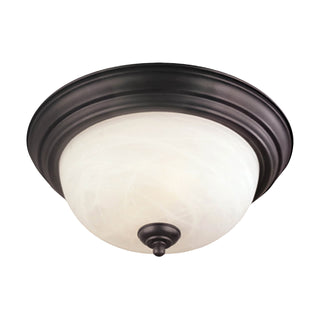 Harmony 14'' Wide 2-Light Flush Mount - Painted Bronze