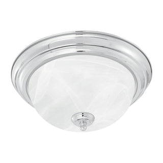 Harmony 16'' Wide 3-Light Flush Mount - Brushed Nickel