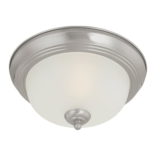 Pendenza 13.25'' Wide 2-Light Flush Mount - Brushed Nickel