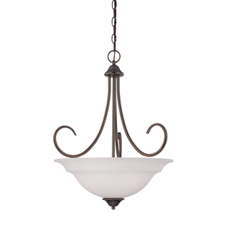 Bella 20'' Wide 3-Light Pendant - Oiled Bronze