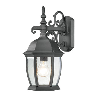 Covington 16'' High 1-Light Outdoor Sconce - Black