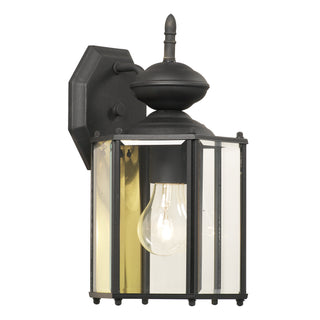 Brentwood 13.25'' High 1-Light Outdoor Sconce - Black