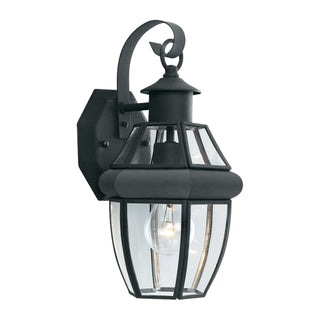 Heritage 13.25'' High 1-Light Outdoor Sconce - Black