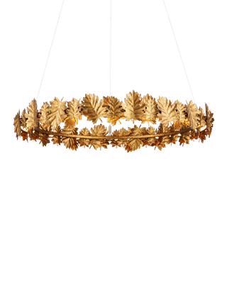 English Oak Chandelier