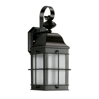 Bibury 15'' High 1-Light Outdoor Sconce - Black