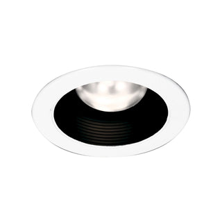 4'' Wide 1-Light Recessed Trim - Black and White