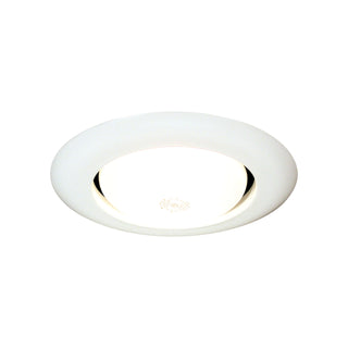 6'' Wide 1-Light Recessed Trim - Matte White