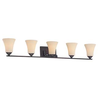 Treme 41'' Wide 5-Light Vanity Light - Espresso