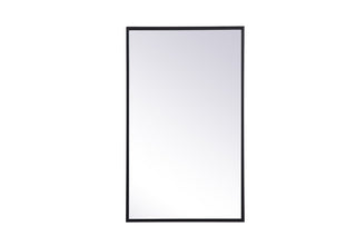 Metal mirror medicine cabinet 17 inch x 28 inch in Black