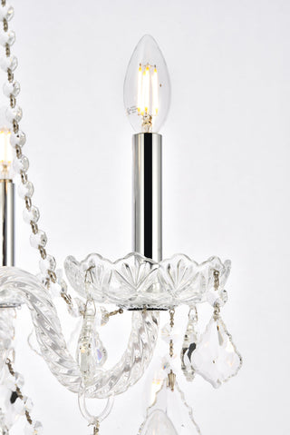 Giselle 12 light Chrome Chandelier Clear Royal Cut Crystal