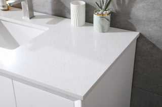 48 Inch SIngle Bathroom Vanity In White